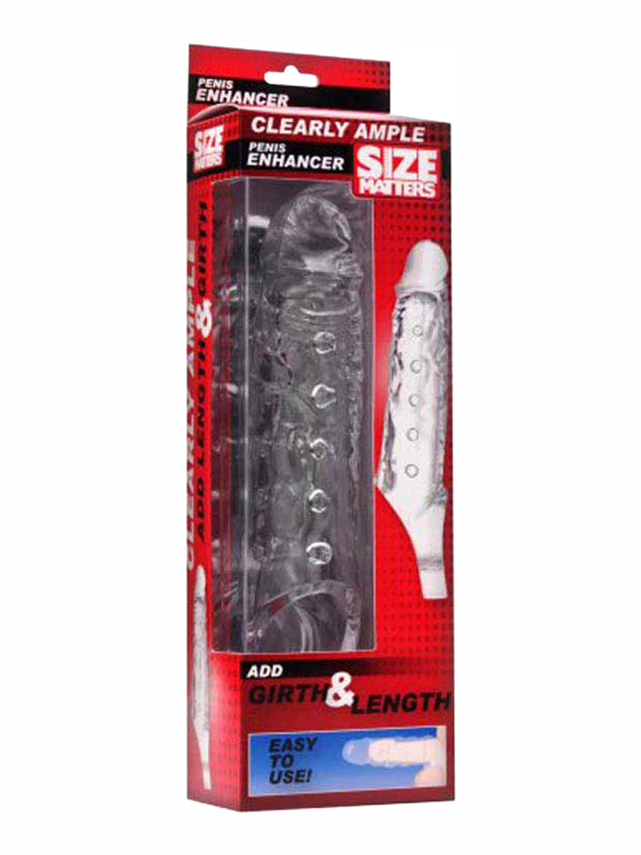Size Matters Clearly Ample Penis Enhancer