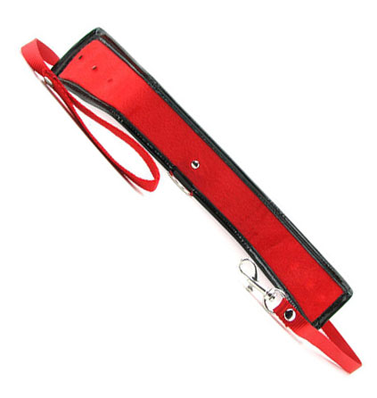 Sex & Mischief Red and Black Leash and Collar
