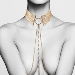Bijoux Indiscrets Gold Metallic Chain Choker
