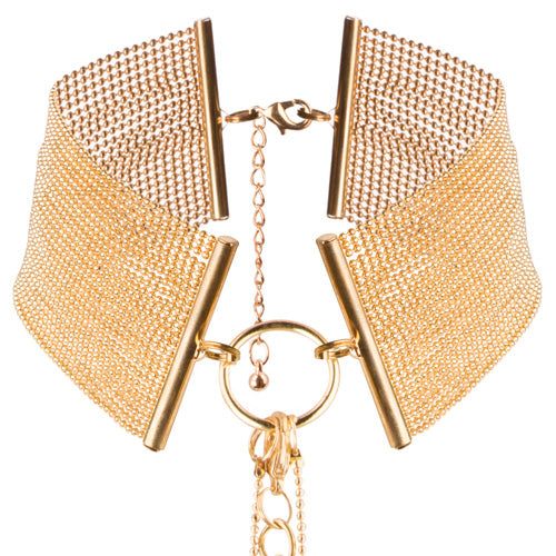 Bijoux Indiscrets Gold Metallic Chain Choker