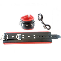 Rouge Luxury Padded Wrist Cuffs