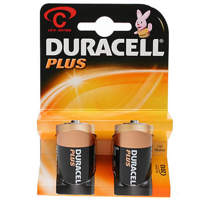 Duracell C Batteries 2 Pack