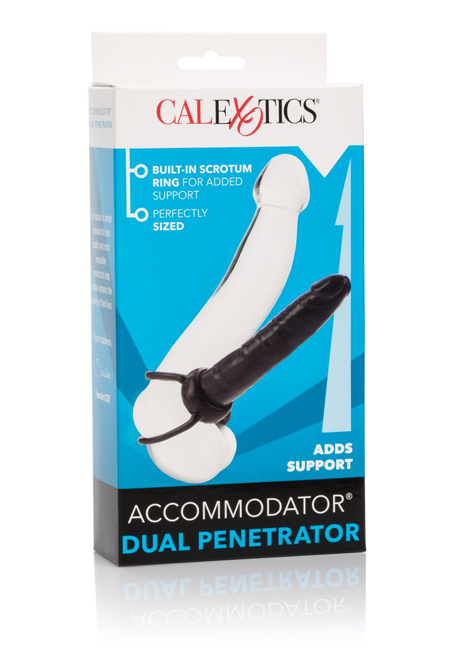 CalExotics Accommodator Dual Penetrator Strap On