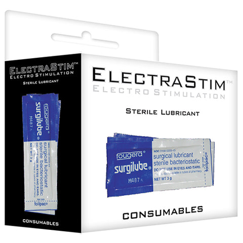 ElectraStim Surgilube Sterile Lubricant Sachets 10 Pack