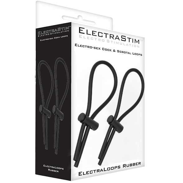 ElectraStim Rubber Loops Adjustable Rubber Electro Cock Rings