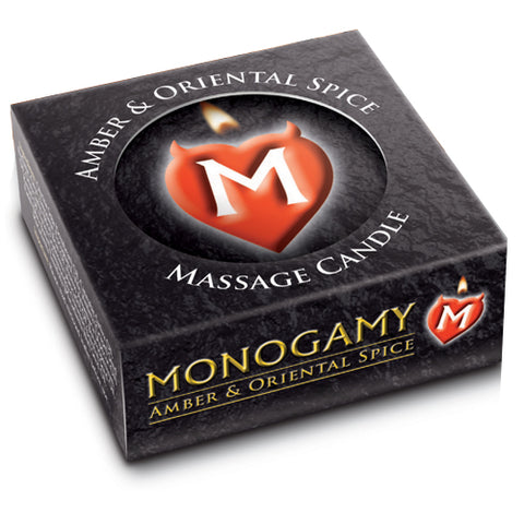 Monogamy Small Massage Candle Amber & Oriental Spice