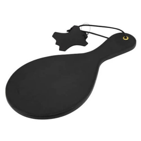 Bound Noir Leather Paddle