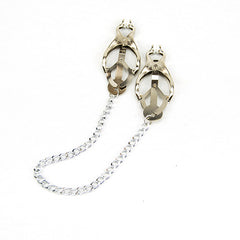 Bound To Please Squeezer Teaser Nipple Clamps With Chain