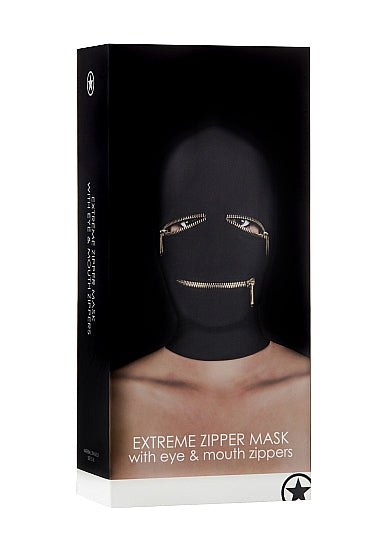 Ouch! Extreme Zipper Mask With Eye & Mouth Zipper