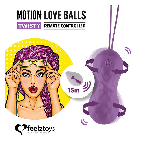Feelztoys Remote Controlled Motion Love Balls