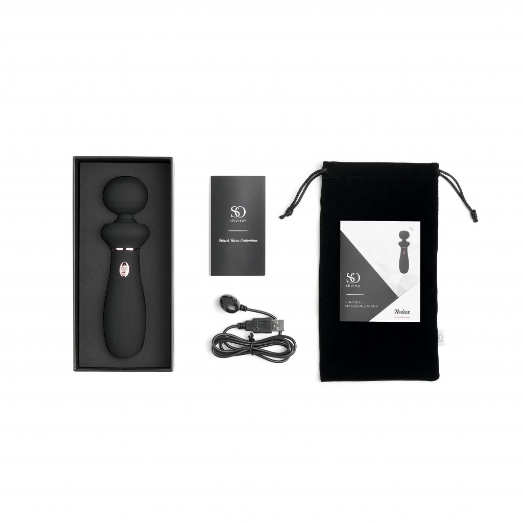 So Divine Relax Portable Massage Wand