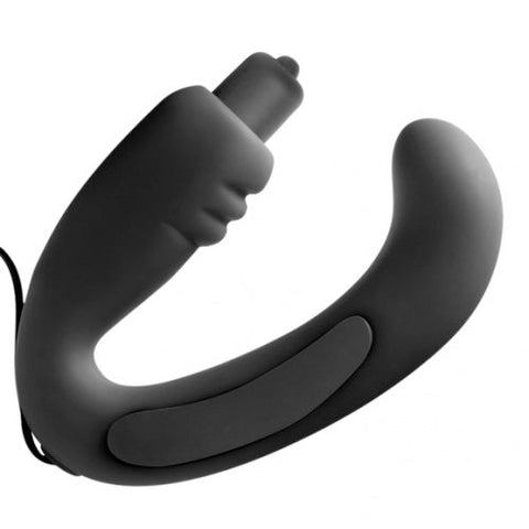 Zeus Nocturna G-Spot and P-Spot Silicone Electro Vibe